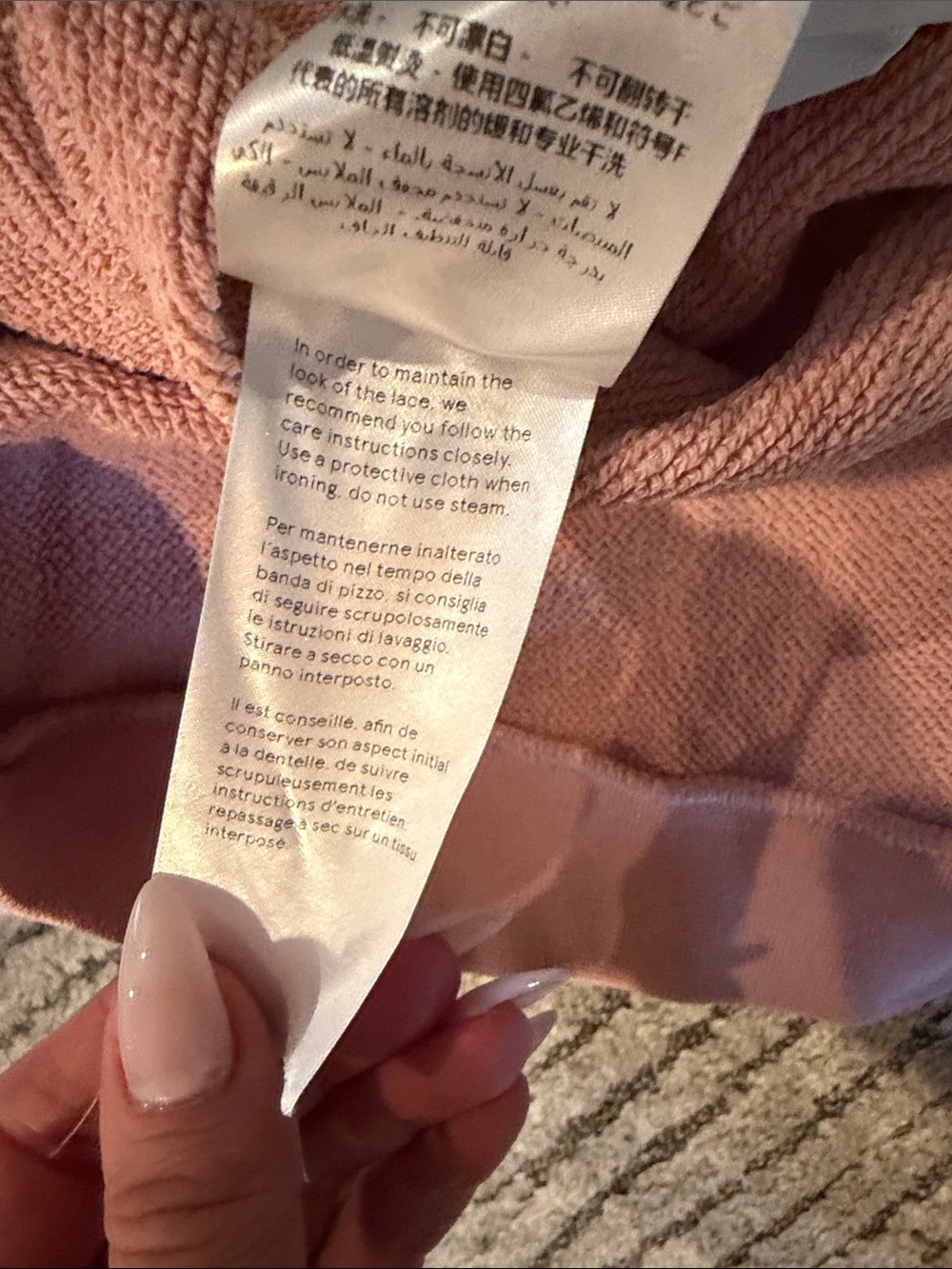 Stella Mc Cartney X Adidas lace sweatshirt as M - Picture 8 of 8